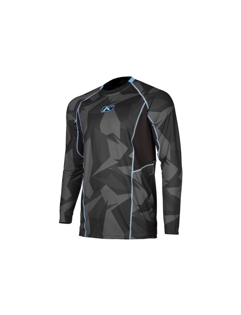 Aggressor Cool -1.0 Long Sleeve - Camo, SM