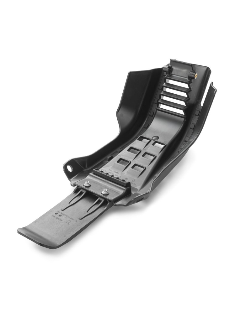 Skid plate with linkage protection