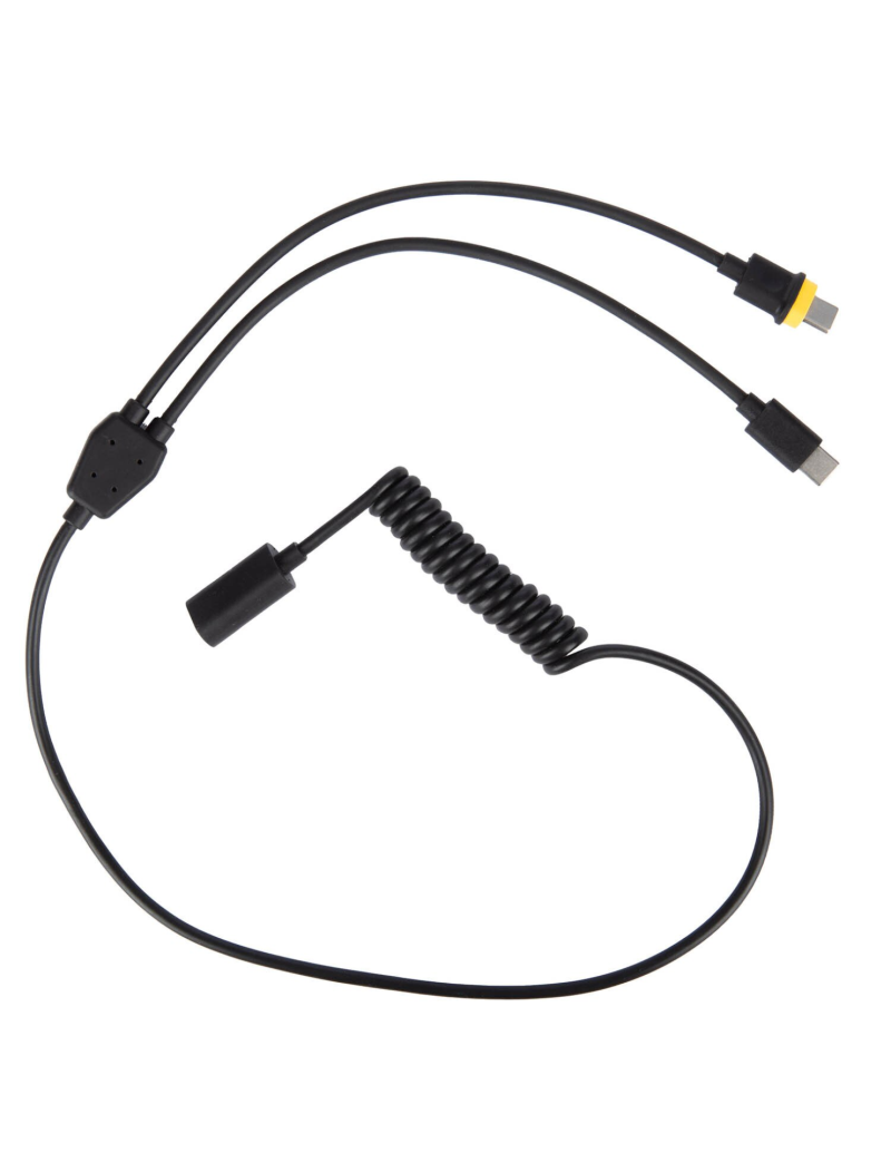 eFire Goggle USB C 2-in-1 Extension Cable