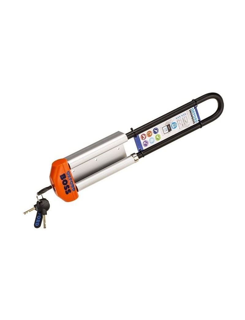 Lås OXFORD Snow Boss Sport 400mm bygel inkl fäste,SSF godkänt