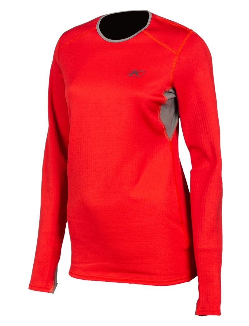 Solstice Shirt 3.0 LG Chili Pepper - Castlerock Gray