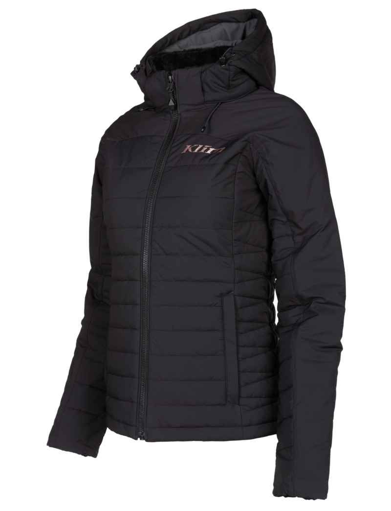 Waverly Jacket LG Black - Rose Gold