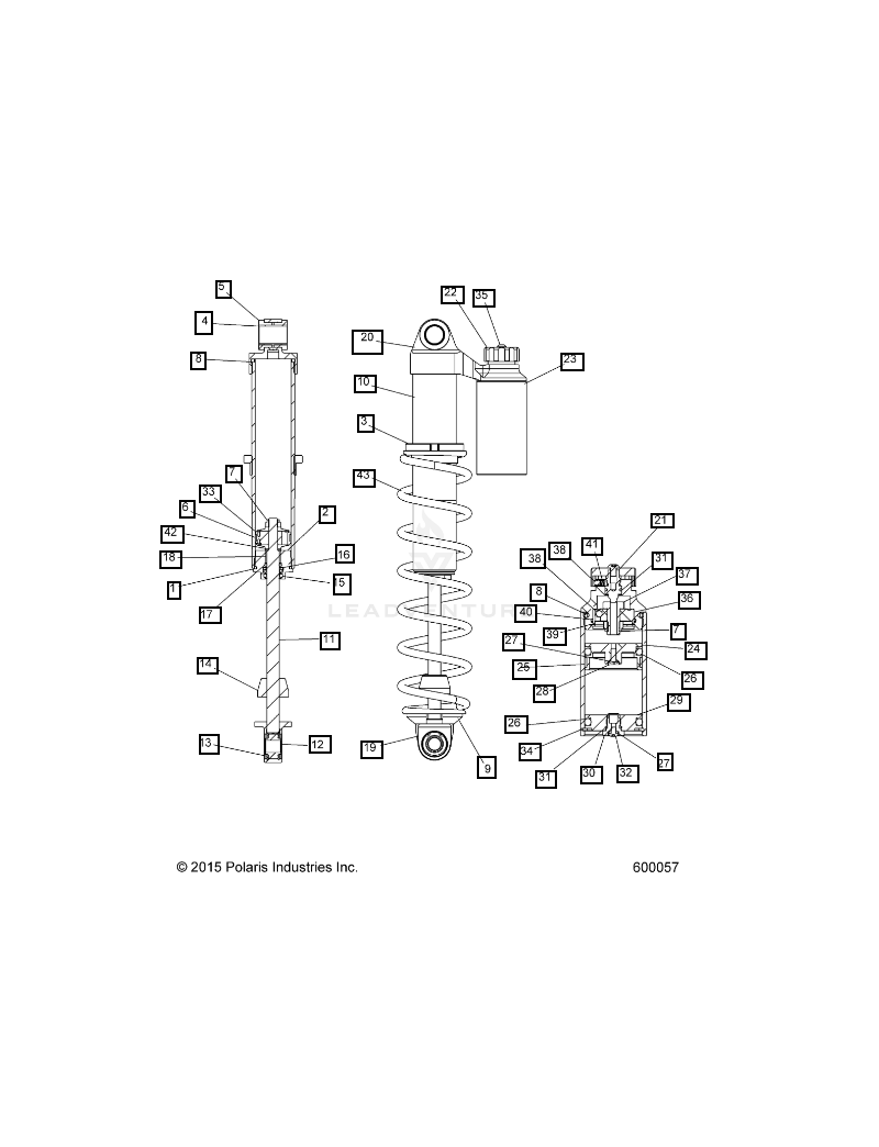 IFS PIGGYBACK SHOCK WALKER EVANS