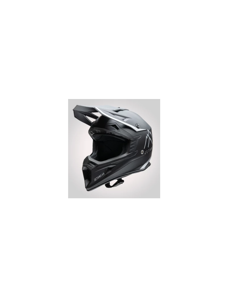 Force Helmet - Black/Silver -XS