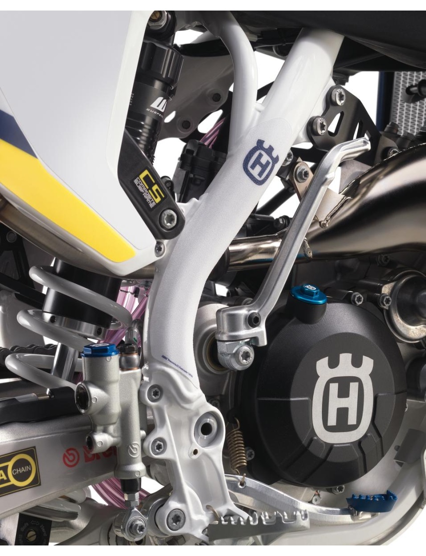 HQV FRAME DECALS WHITE 16#