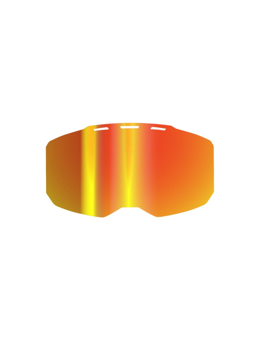 Edge Lens Smoke Red Mirror