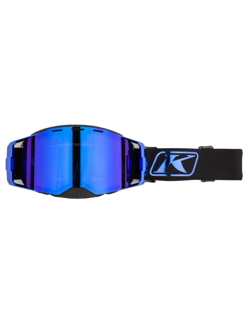 Edge Goggle Focus Blue Chrome Dark Smoke Blue Mirror
