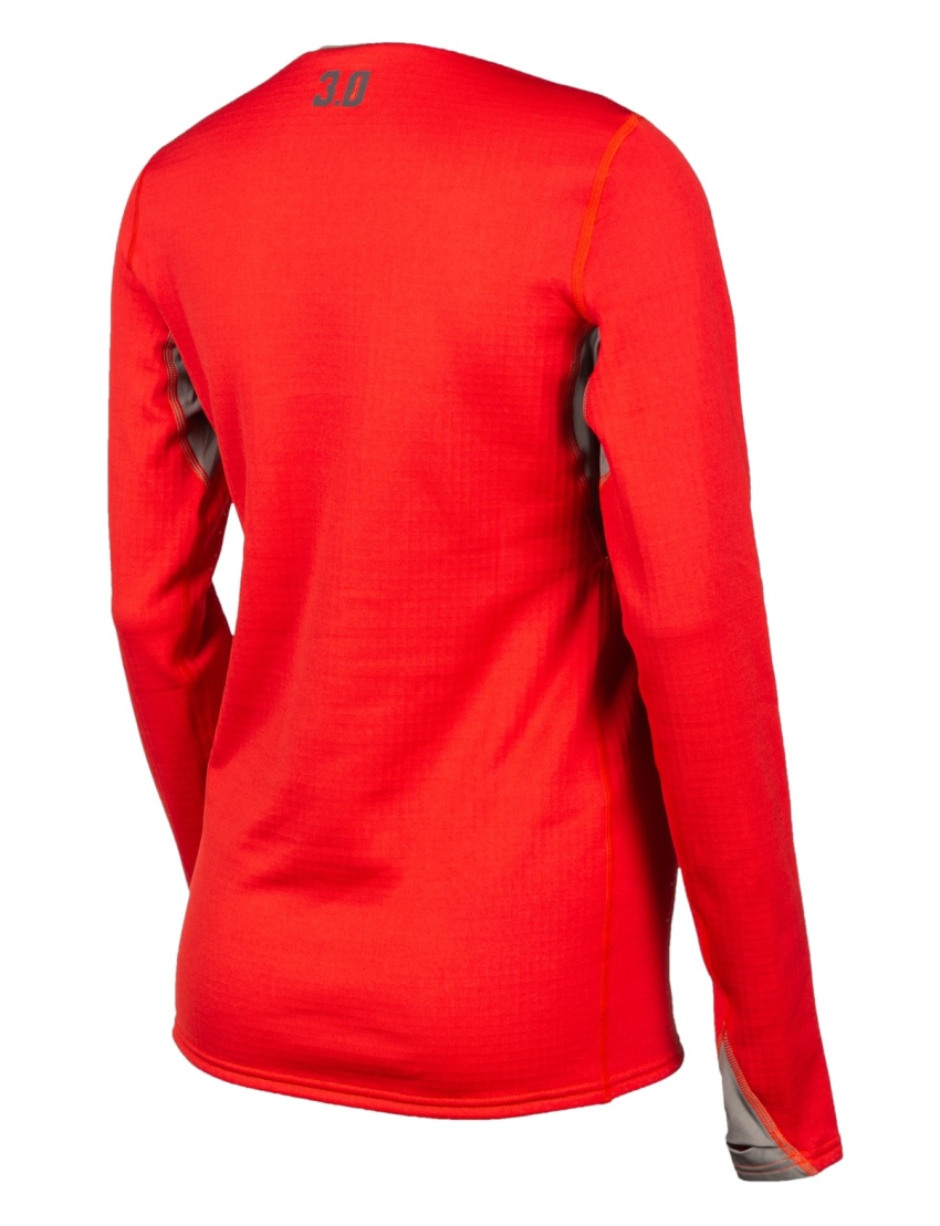 Solstice Shirt 3.0 XL Chili Pepper - Castlerock Gray