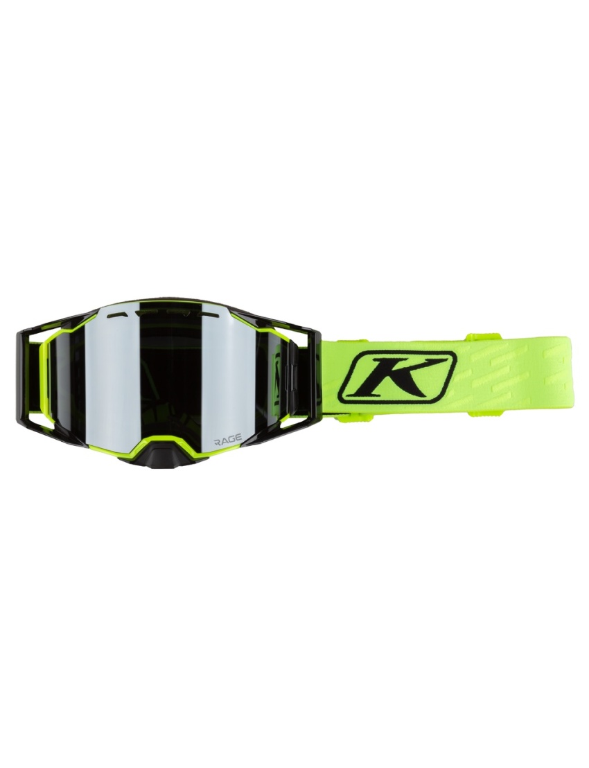 Rage Goggle Fragment Hi-Vis Dark Smoke Silver Mirror
