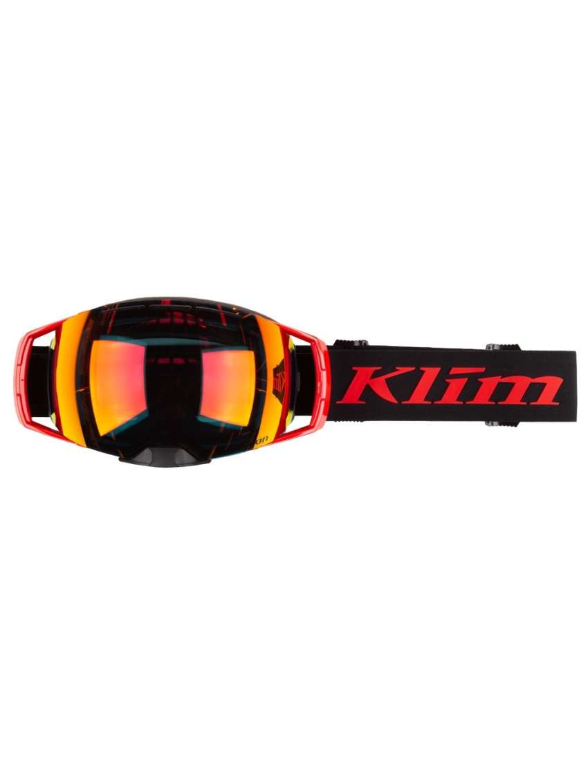 Aeon Goggle Tech Fiery Red Smoke Red Mirror
