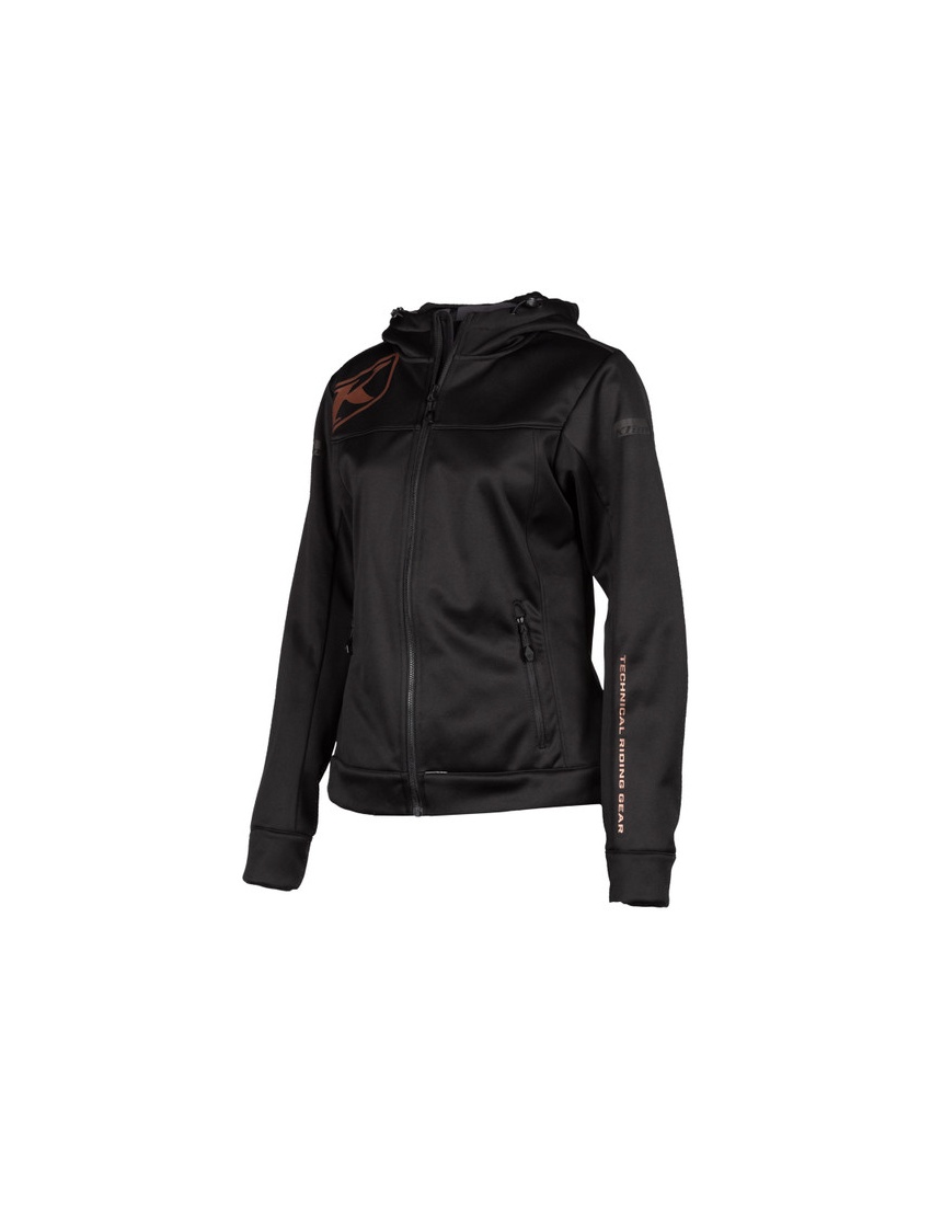 Evolution Hoodie Youth - Black - Rose Gold, YLG