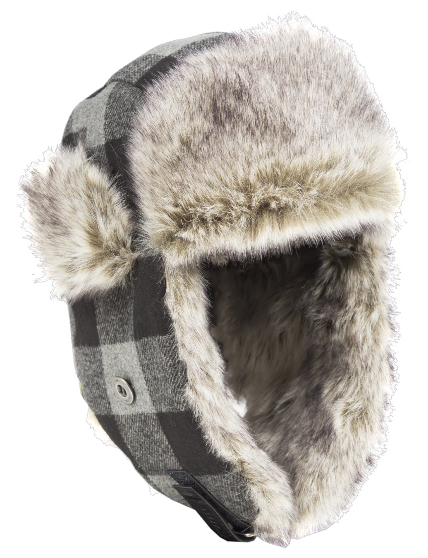 Muffler Hat LG - XL Gray