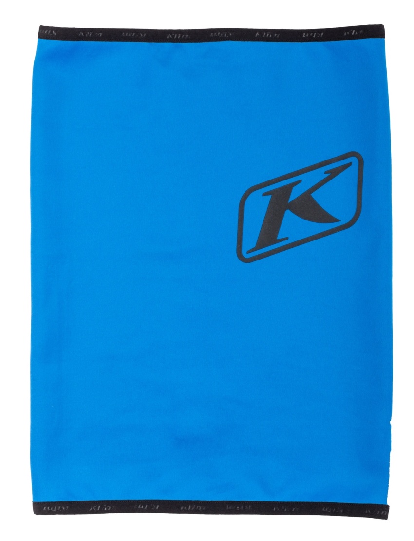 Neck Warmer Electric Blue Lemonade - Black