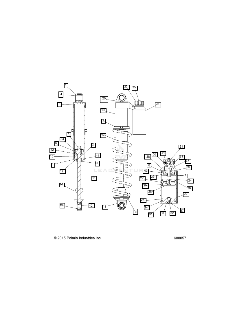IFS PIGGYBACK SHOCK WALKER EVANS