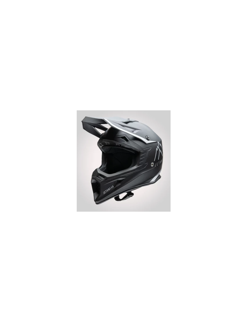 Force Helmet - Black/Silver -XS