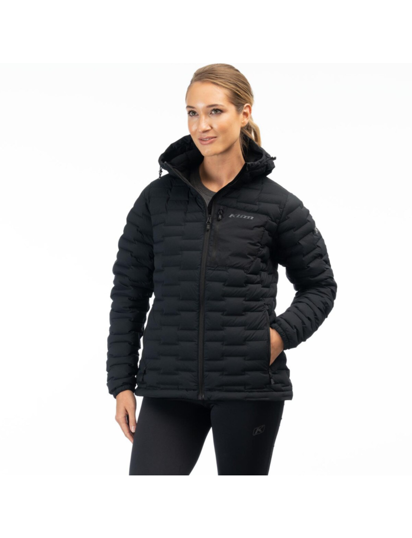 Luna Stretch Down Hooded Jacket