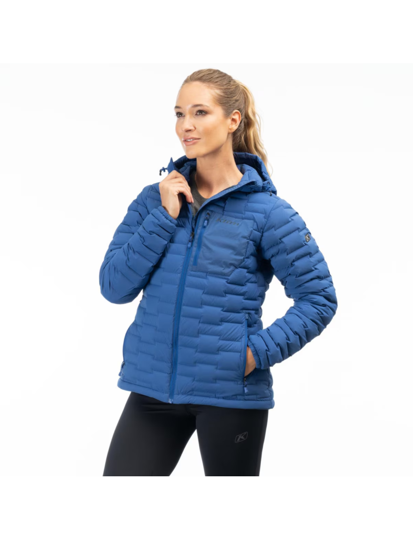 Luna Stretch Down Hooded Jacket