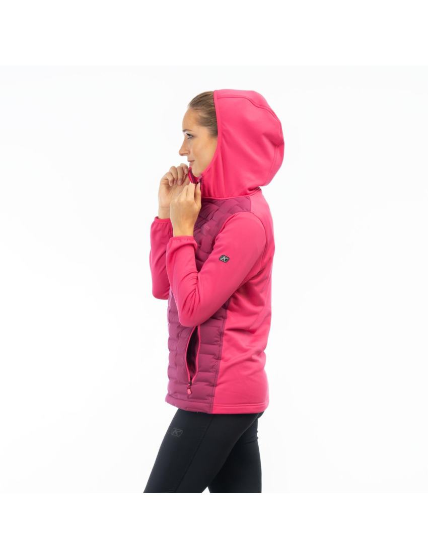 Luna Stretch Down Hybrid Hoodie