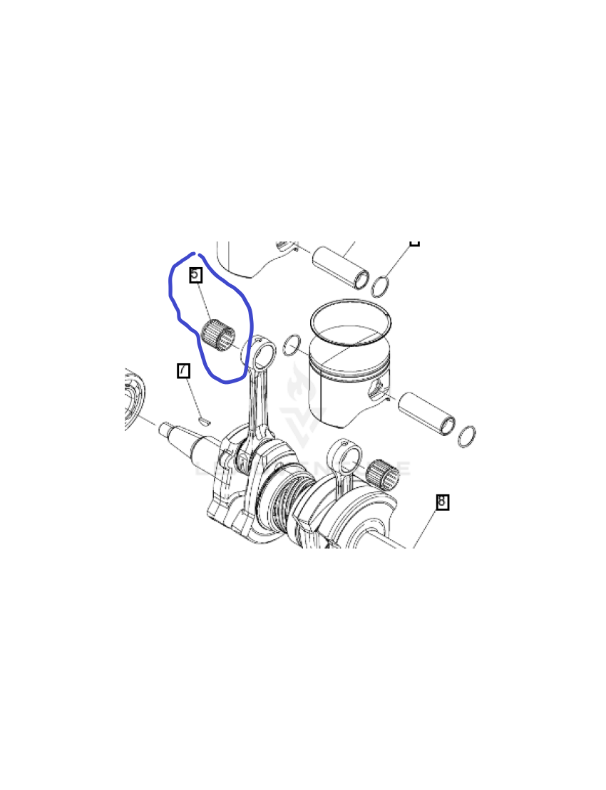 NEEDLE BEARING 23 X 28 X 26