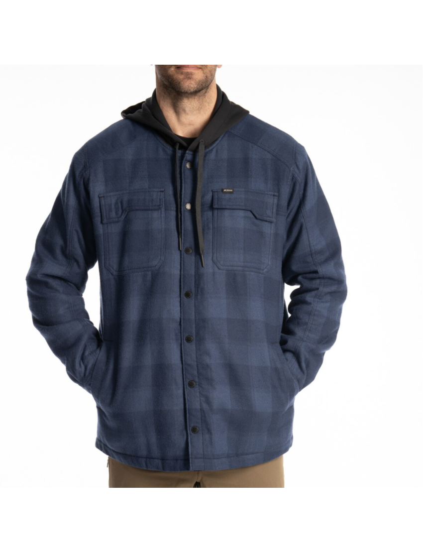 Targhee Fleece Lined Flannel Hoodie