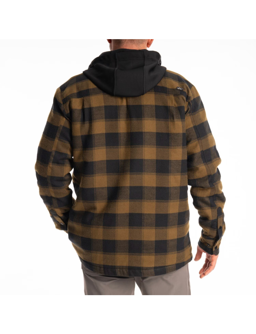 Targhee Fleece Lined Flannel Hoodie