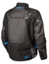 Baja S4 Jacket MD Black - Kinetik Blue