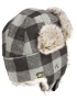 Muffler Hat LG - XL Gray