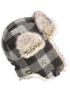 Muffler Hat LG - XL Gray