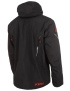 Storm Jacket MD Black - Fiery Red