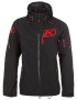 Storm Jacket MD Black - Fiery Red