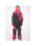 Railslide One-Piece Youth - Knockout Pink - Asphalt, YXL